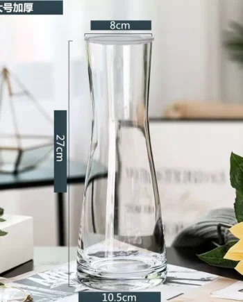玻璃花瓶 ins風 花瓶 北歐花瓶 透明花瓶 Light Luxury Simple Transparent Glass Vase
