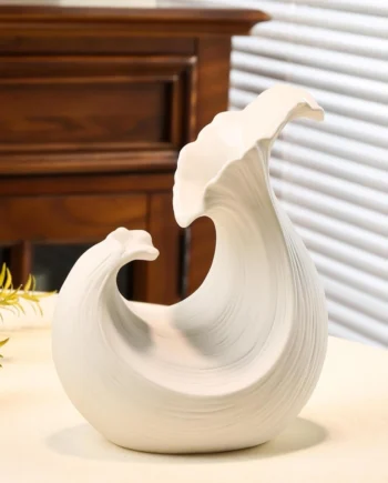 Pasu keramik 陶瓷花瓶擺件 乾花裝飾品 創意花瓶 Creative Style Ceramic Vase