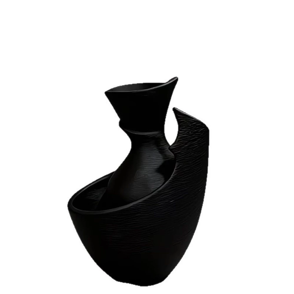 DONOVAN Minimalist Vase, Geometric Shaped High-End Light Luxury Vase